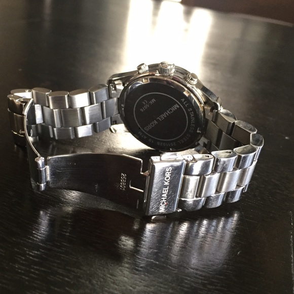 Michael Kors Runway Watch - Silver main image 4
