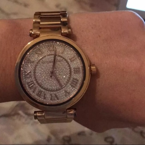 Michael Kors 42mm Rose Gold Steel Watch
