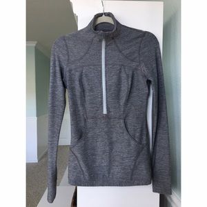 Lululemon Half Zip Grey
