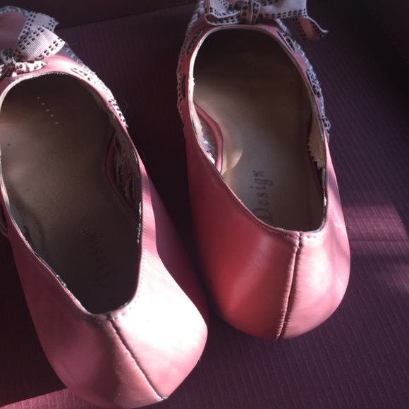 Pink leather Pumps from e.Design . - Picture 3 of 4