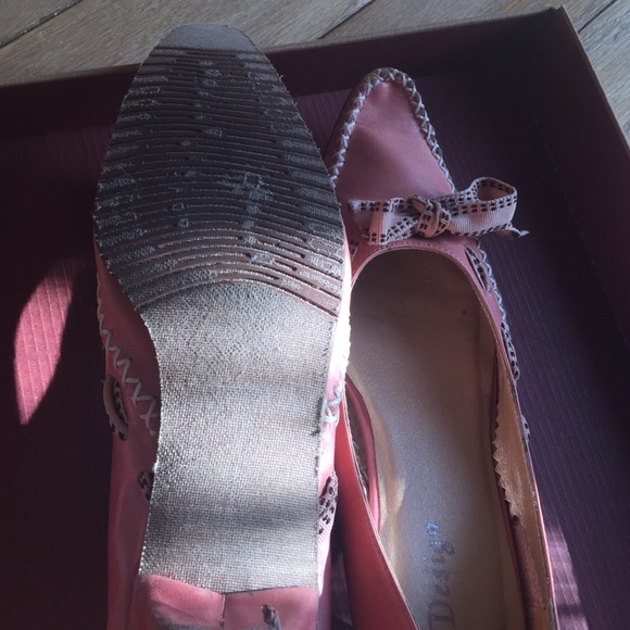 Pink leather Pumps from e.Design . - Picture 4 of 4
