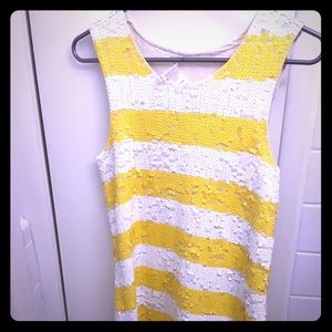 Alice + Olivia sequined dress size small