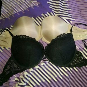 Push-up bra bundle C cup