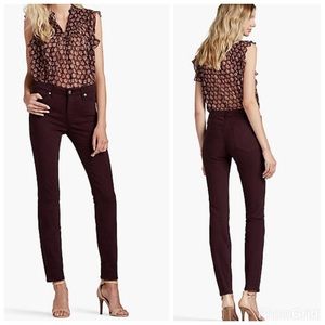Hayden Skinny -Wine Color