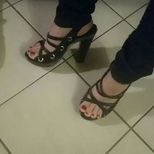 Black heels