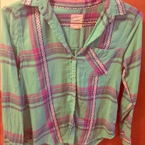 American Eagle Small Flannel