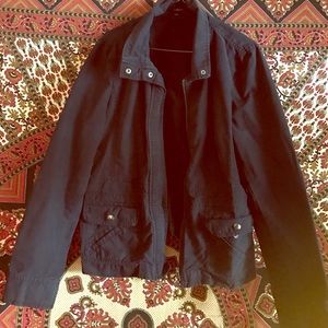 Ann Taylor navy army jacket