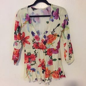 Floral Romper