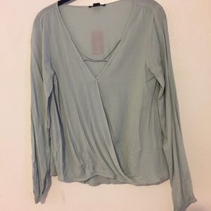 Forever 21 Surplice Top