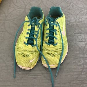 Neon Yellow Nike Shoes 8 1/2
