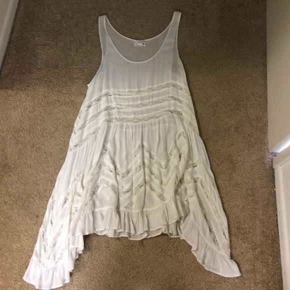 Free People intimately dress white Small