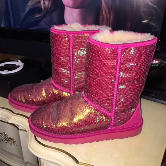 sequin uggs size 5 sequin uggs size 5