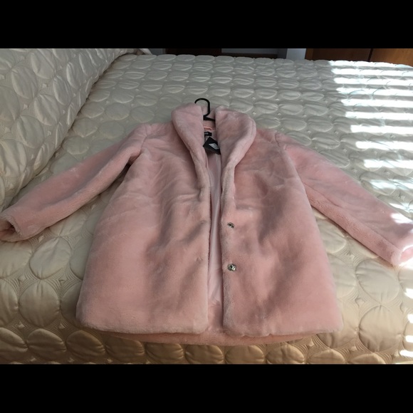 Missguided coat dusty pink TAGS STILL ON size 4