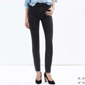 10" high-rise skinny jeans in captain wash