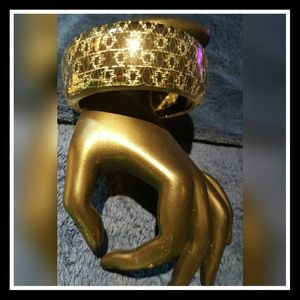 Black & Silver Bangke Bracelet