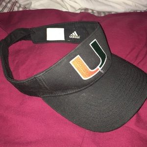 Miami Hurricanes visor