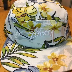 Stussy 5 Panel Floral Adjustable Hat Open To Offer