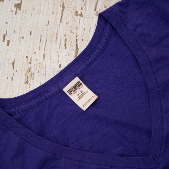PINK Victoria's Secret V Neck Tees - Picture 2 of 4