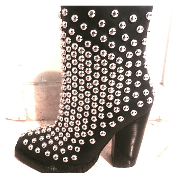Jeffery Campbell studded booties - Picture 1 of 2