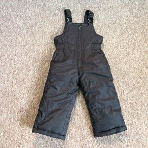 EUC Osh Kosh Grey Toddler Snow Pants 2T Overalls
