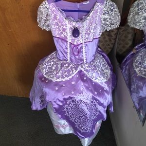 Sofia the First dress. Great for dress up play!