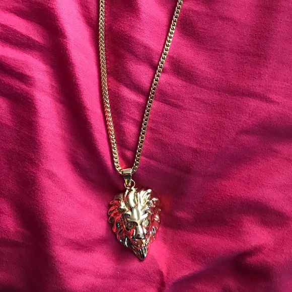Lion Gold Chain