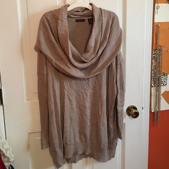 Tan Sweater Dress