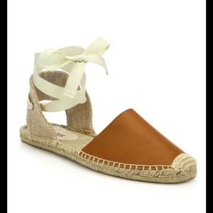 Soludos Classic leather espadrilles NWOT