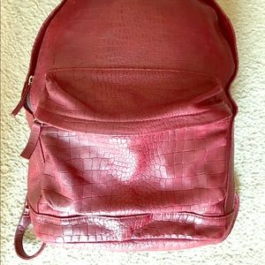 Lauren and Luca Croc Skin Backpack