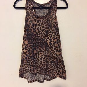 Leopard Print Tank Top
