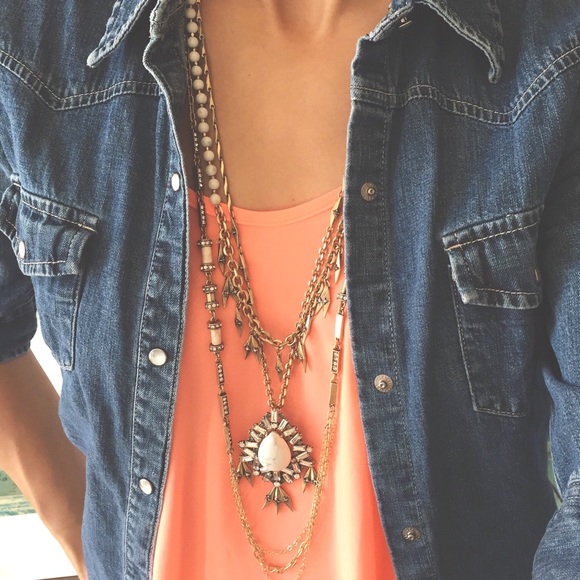 Aventine Long Pendant necklace