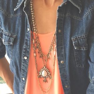 Aventine Long Pendant necklace