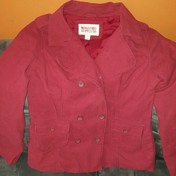 Wine Red Corduroy Jacket