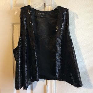 Sequin Vest