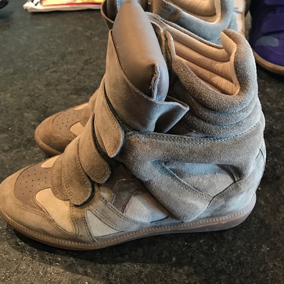 Isabel Marant wedge sneaker army green - Picture 2 of 4