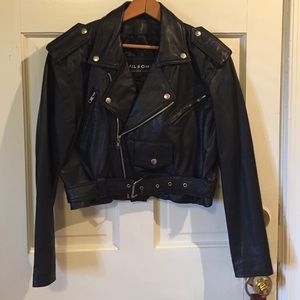 Ladies Leather Coat