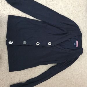 Vineyard Vines Whale Button Cardigan