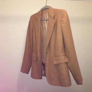 Oscar De La Renta Wool Blazer