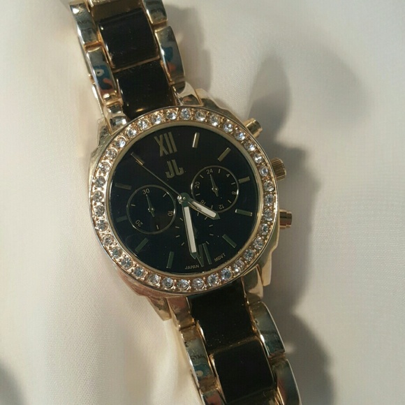 Black and Gold Watch