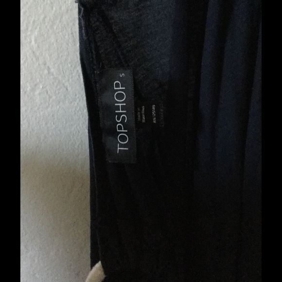 Topshop Navy Convertible Top - Picture 3 of 4