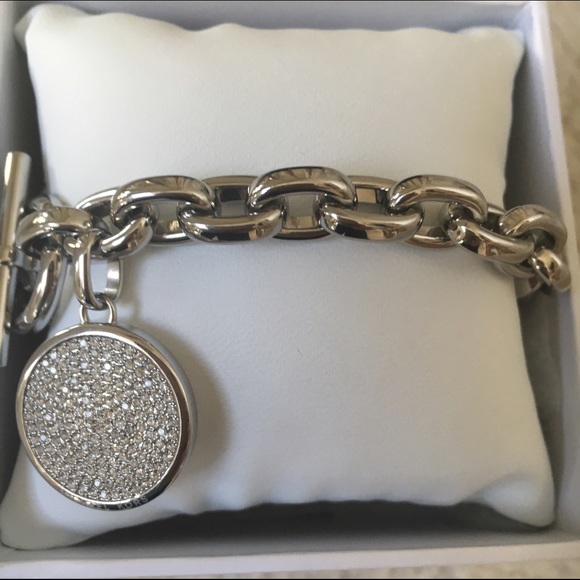 Michael Kors Jewelry - New! MICHAEL KORS silver tone  chain bracelet
