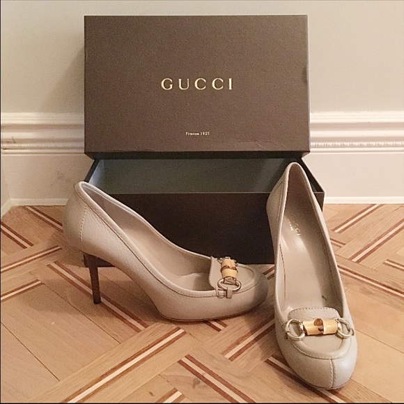 Gucci heeled loafers with bamboo - Picture 2 of 4