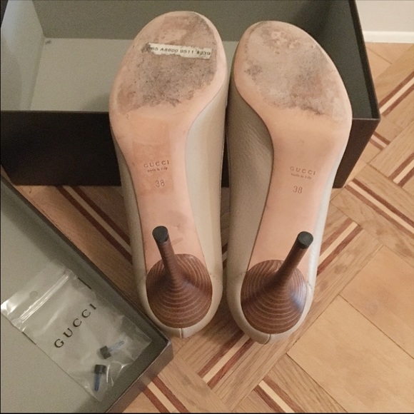 Gucci heeled loafers with bamboo - Picture 3 of 4
