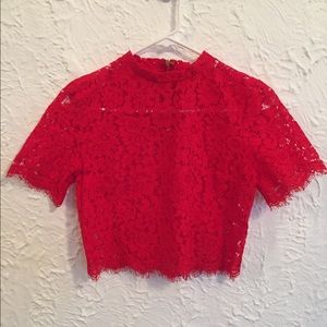 Lace Crop Top