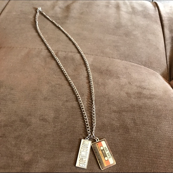 All Time Low Cassette Charm Necklace