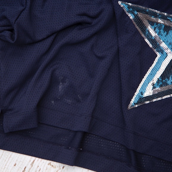 PINK Victoria's Secret DALLAS COWBOYS Jersey crop - Picture 4 of 4