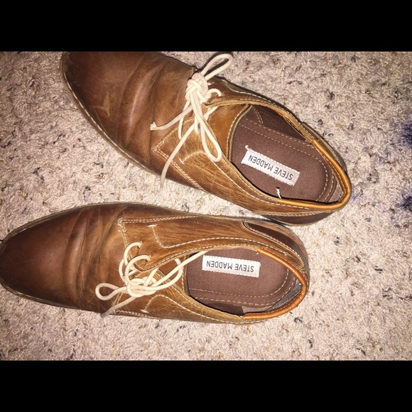 Brown Steve Madden dress shoes