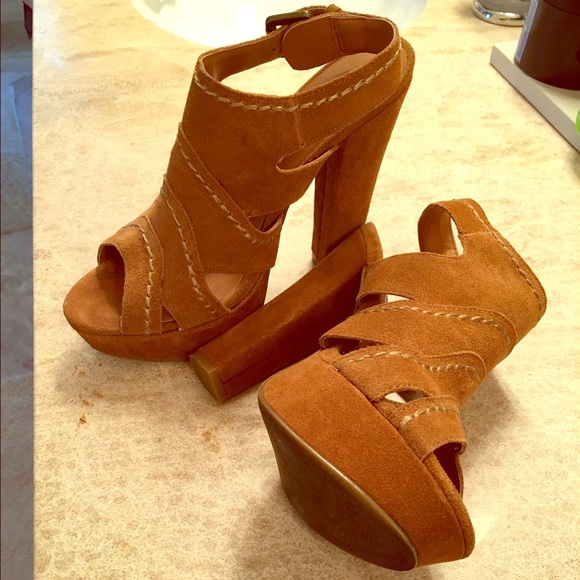 Platform heels by Steve Madden.