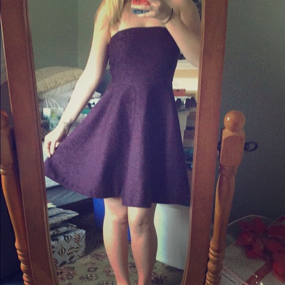 Purple Party Dress