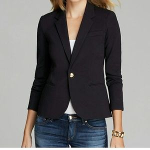 Juicy Couture blazer solid ponte in black